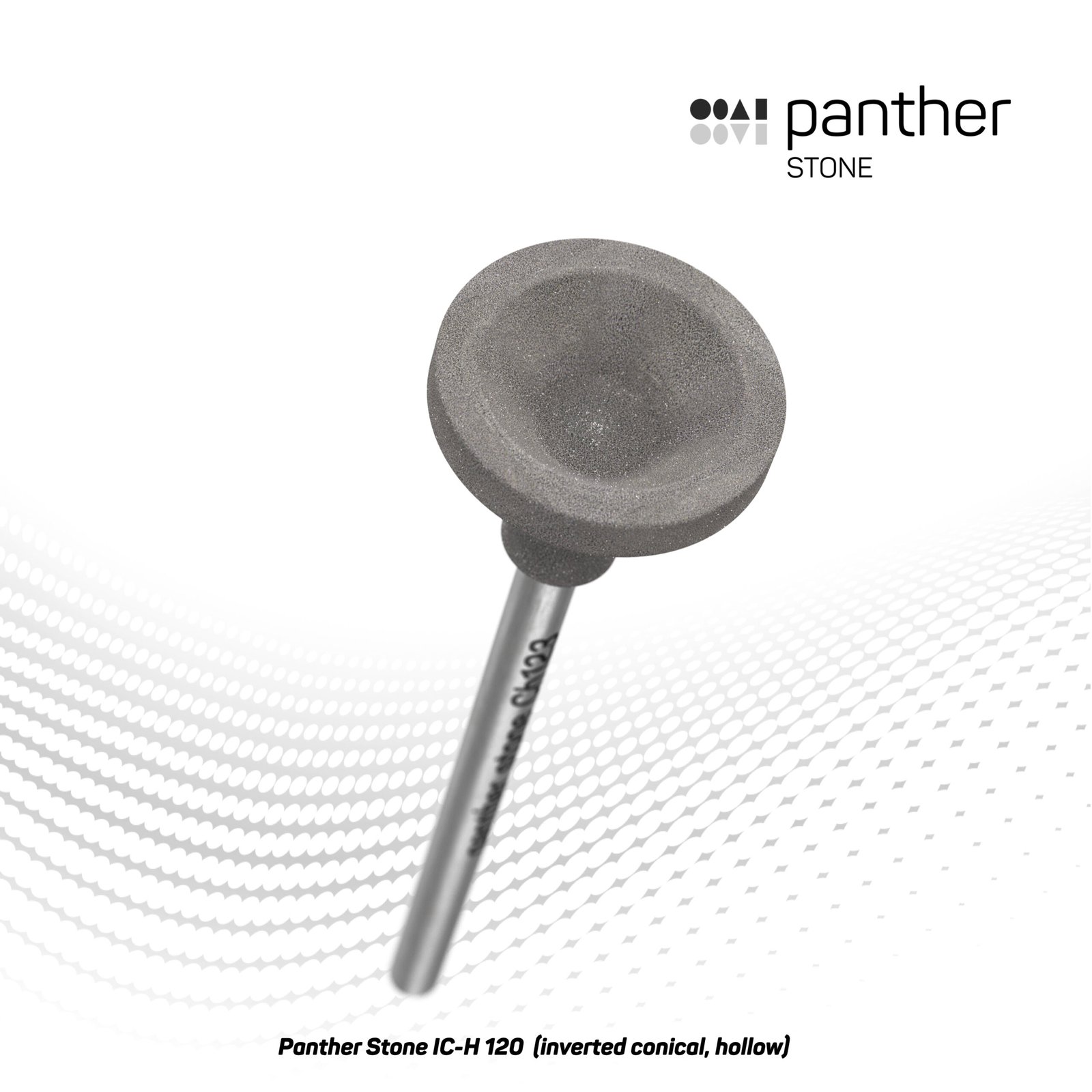 Instrumento rotatorio Panther Stone en forma de copa hueca para circonio sinterizado, disilicato y cerámic