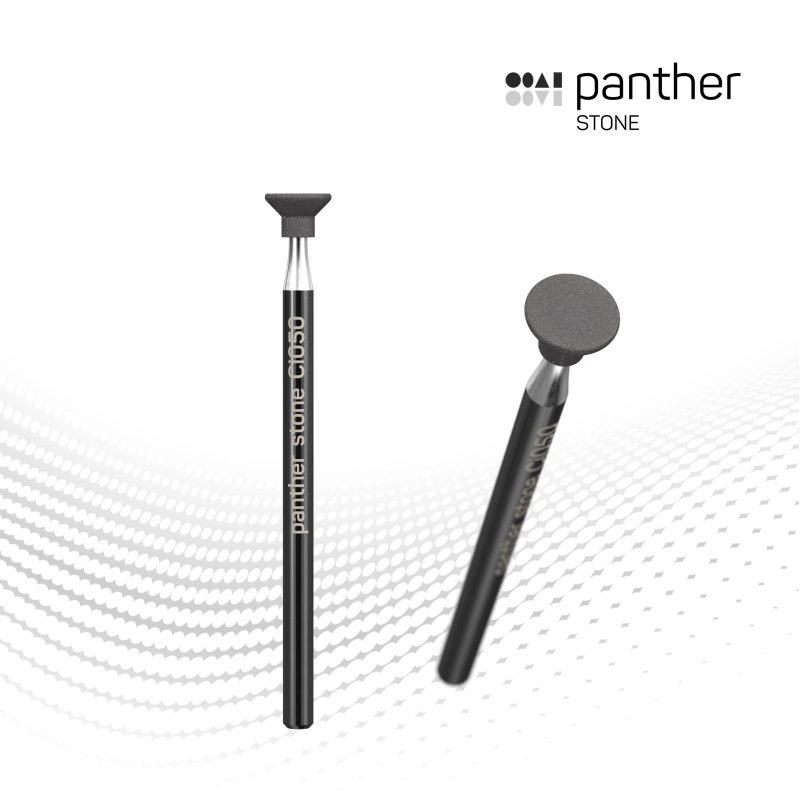 Instrumento rotatorio Panther Stone en forma de cono invertido para circonio sinterizado, disilicato y cerámica