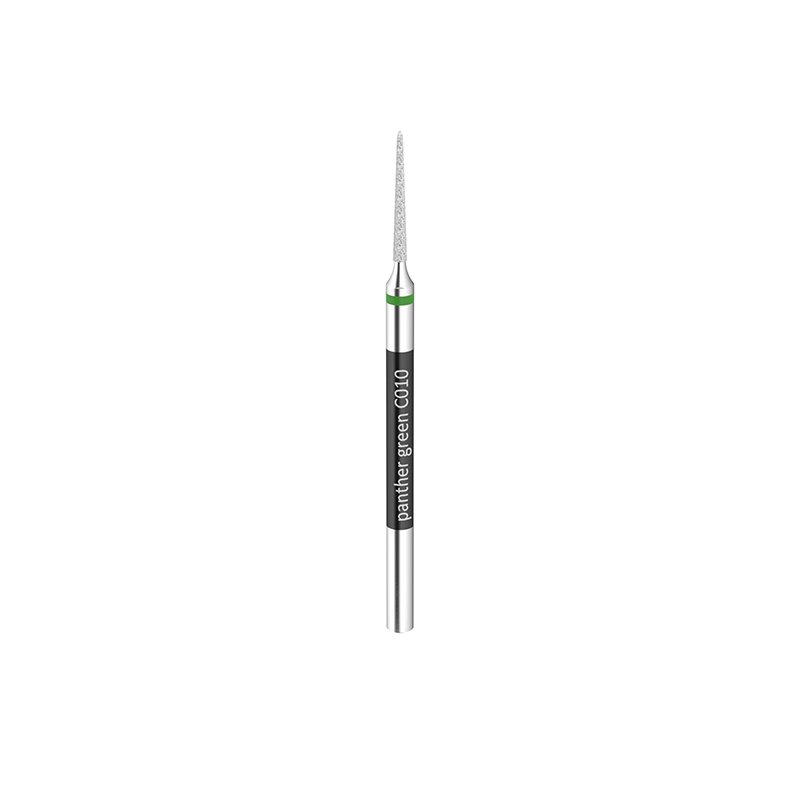 Pulidor Panther Green en forma de lanza para circonio presinterizado